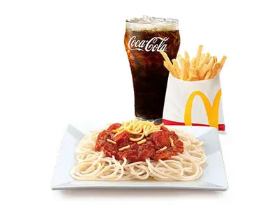 McSpaghetti w/ Fries Small Meal