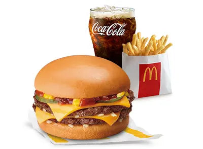 Double Cheeseburger w/ Fries Small Meal