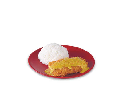 Golden Chicken Curry Fillet with Rice