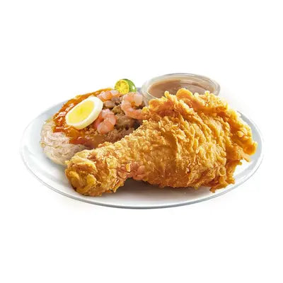 1 - pc. Chickenjoy w/ Palabok Solo