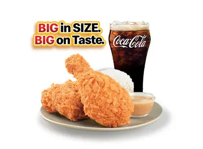2-pc Spicy Chicken McDo with Medium Drink