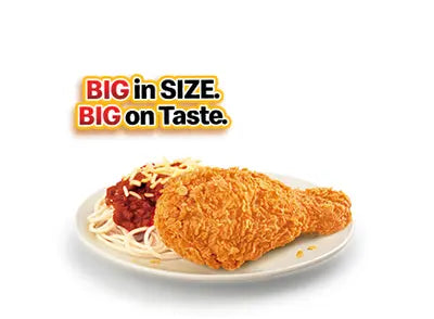 1-pc Spicy Chicken McDo with McSpaghetti