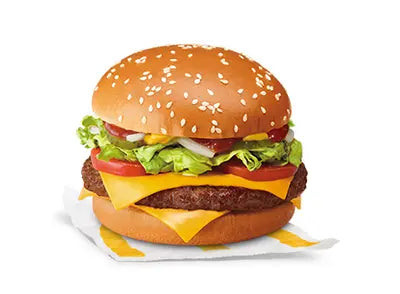 Quarter Pounder w/ Cheese, Lettuce & Tomatoes