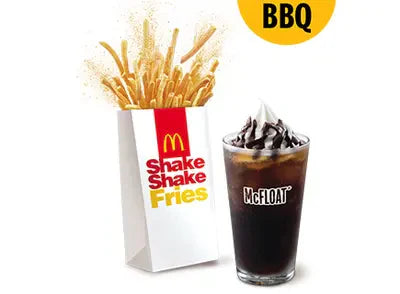 Large Shake Shake Fries N' McFloat Combo BBQ