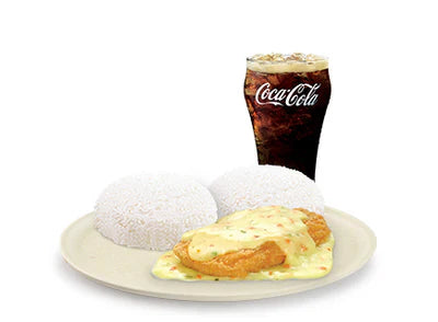 McSavers Sulit Busog Crispy Chicken Fillet Ala King with Extra Rice