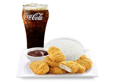 6-pc. Chicken McNuggets w/ Rice Small Meal